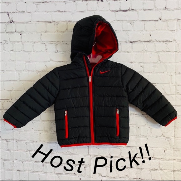 Nike Other - Nike hooded puffer zip up jacket — Host Pick!!!